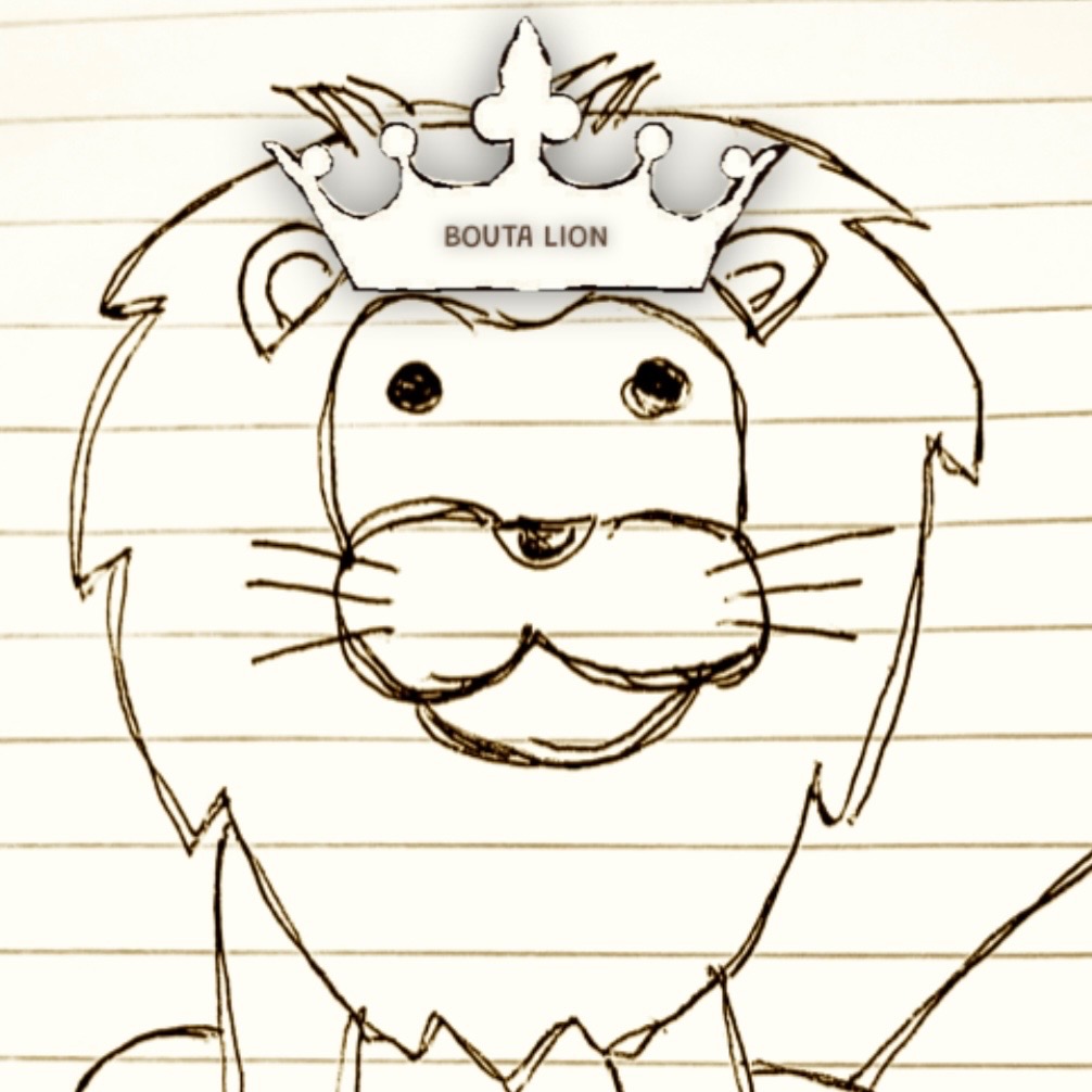Bouta Lion lion logo