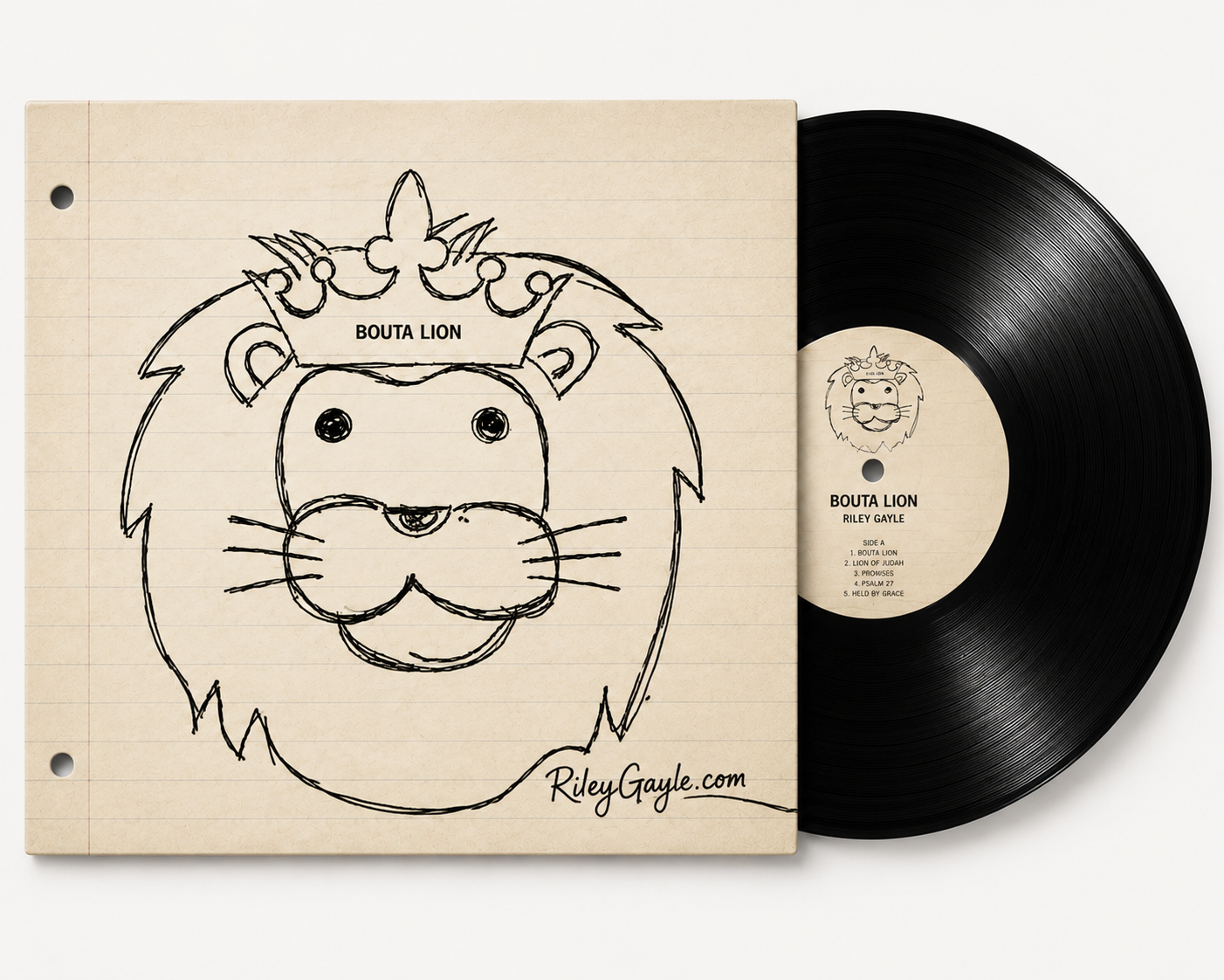 Bouta Lion vinyl record and album sleeve