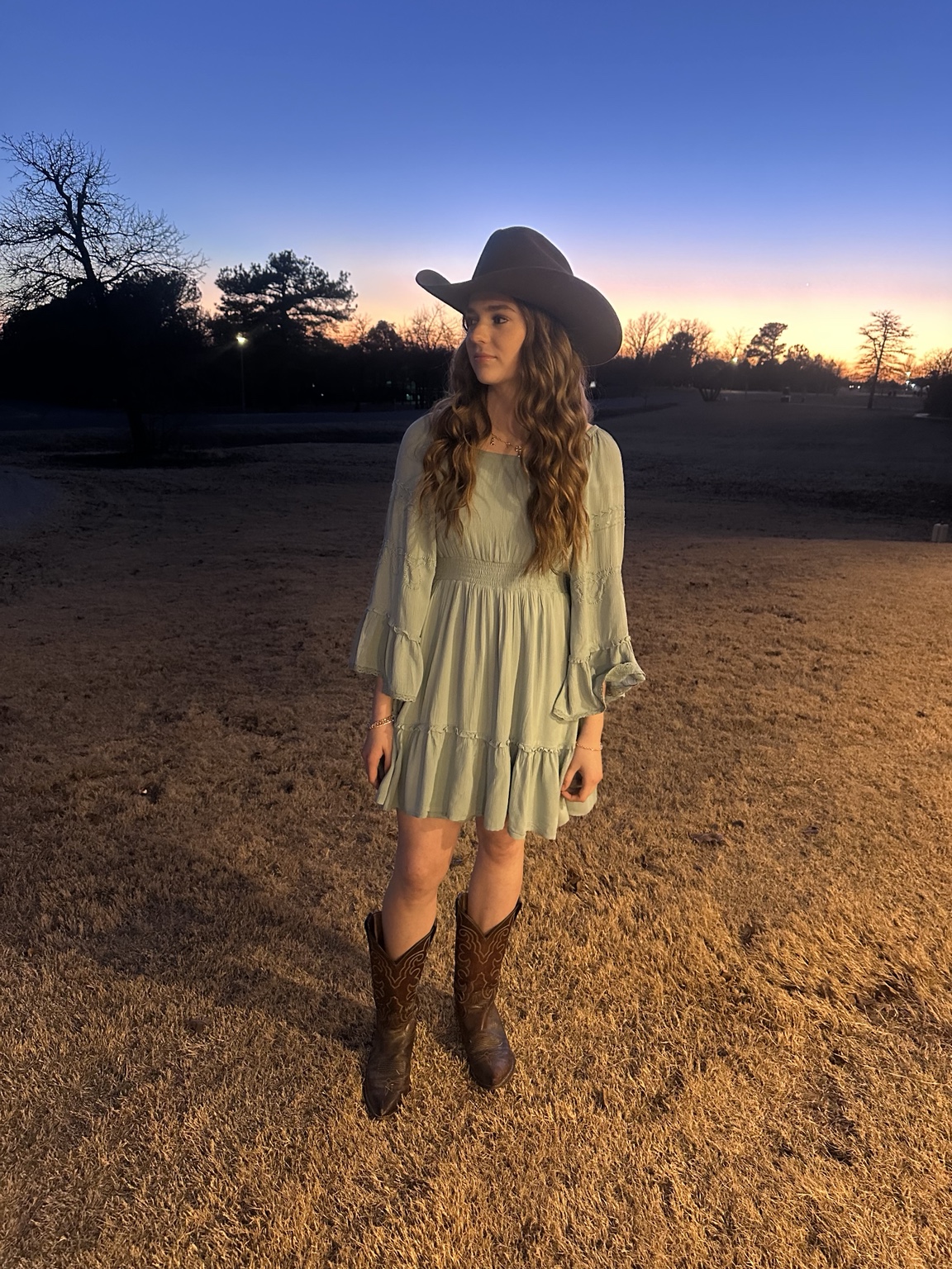 Riley Gayle artist portrait at sunset
